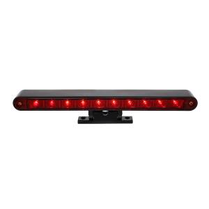 UNITED PACIFIC - UNITED PACIFIC - 33011 - TERCERA LUZ DE FRENO DE 10 LED DE DOBLE FUNCIÓN CON BASE DE PEDESTAL GIRATORIA NEGRA - LED ROJO/LENTE ROJA - Image 3