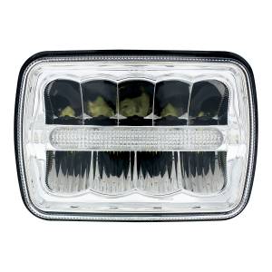 UNITED PACIFIC - UNITED PACIFIC - 34122 - ULTRALIT - 9 LUCES RECTANGULARES LED DE ALTA POTENCIA DE 5" X 7`" CON BARRA DE LUCES DE POSICIÓN BLANCA - Image 2