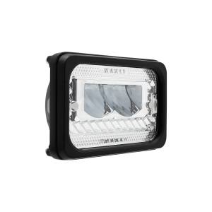 UNITED PACIFIC - UNITED PACIFIC - 34132 - ULTRALIT - FARO LED CALEFACTADO DE 4" X 6" CON LENTE DE CRISTAL Y CARCASA DE ALUMINIO - LUZ ALTA - CROMADA - Image 4