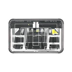 UNITED PACIFIC - UNITED PACIFIC - 34135 - ULTRALIT - FARO LED CALEFACTADO DE 4" X 6" CON LENTE Y CARCASA DE POLICARBONATO - LUZ DE CRUCE - Image 2