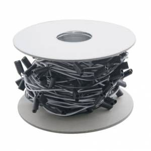 UNITED PACIFIC - 34194 - 200 ENCHUFES DE BALA HEMBRA DE 2 CLAVIJAS ROLLO DE MAZO DE CABLES DE 16G - 66' CON PLOMO DE 4" ENTRE ENCHUFES