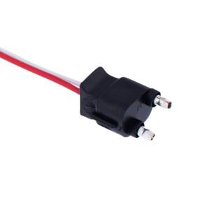 UNITED PACIFIC - 34211P - COLECTA DE 2 CABLES CON ENCHUFE RECTO DE 2 PUNTAS - CABLE DE 12" (MENORISTA)