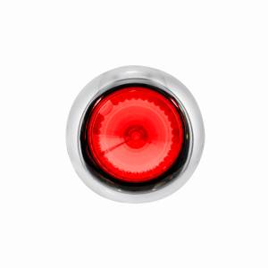 UNITED PACIFIC - UNITED PACIFIC - 34842 - LUZ MINI SPIKE DE 3/4" DE DOBLE FUNCIÓN DE 4 LED CON BISEL DE ACERO INOXIDABLE (LIQUIDACIÓN/MARCADOR) - LED ROJO/LENTE ROJA - Image 3