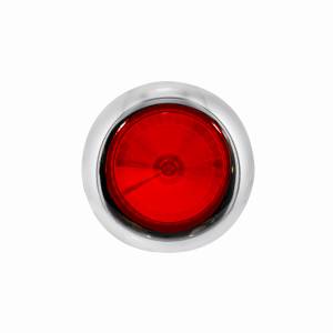 UNITED PACIFIC - UNITED PACIFIC - 34842 - LUZ MINI SPIKE DE 3/4" DE DOBLE FUNCIÓN DE 4 LED CON BISEL DE ACERO INOXIDABLE (LIQUIDACIÓN/MARCADOR) - LED ROJO/LENTE ROJA - Image 4