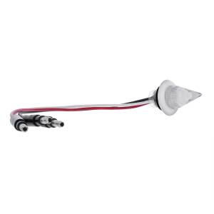 UNITED PACIFIC - UNITED PACIFIC - 34844 - LUZ MINI SPIKE DE 3/4" DE DOBLE FUNCIÓN DE 4 LED CON BISEL DE ACERO INOXIDABLE (LIQUIDACIÓN/MARCADOR) - LED ROJO/LENTE TRANSPARENTE - Image 5