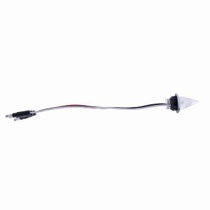 UNITED PACIFIC - UNITED PACIFIC - 34844 - LUZ MINI SPIKE DE 3/4" DE DOBLE FUNCIÓN DE 4 LED CON BISEL DE ACERO INOXIDABLE (LIQUIDACIÓN/MARCADOR) - LED ROJO/LENTE TRANSPARENTE - Image 6