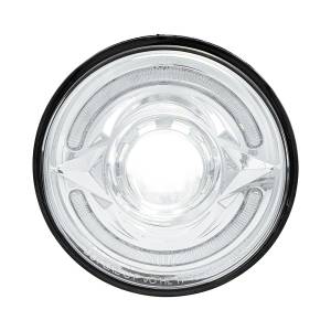 UNITED PACIFIC - UNITED PACIFIC - 35887 - FARO LED ULTRALITICO REDONDO DE 5-3/4" CON BARRA DE LUCES DE DOBLE COLOR DE 60 LED, LED ÁMBAR Y BLANCO - LUZ DE CORTE - Image 2