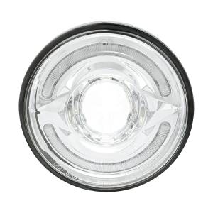 UNITED PACIFIC - UNITED PACIFIC - 35888 - FARO LED ULTRALITICO REDONDO DE 5-3/4" CON BARRA DE LUCES DE DOBLE COLOR DE 60 LED, LED ÁMBAR Y BLANCO - LUZ ALTA - Image 2