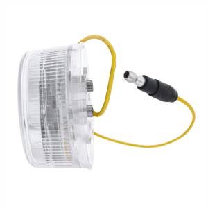UNITED PACIFIC - UNITED PACIFIC - 35937 - LUZ FURY DOBLE REDONDA DE 7 LED DE 2" (LIQUIDACIÓN/MARCADOR) - LED ÁMBAR Y AZUL/LENTE TRANSPARENTE - Image 9