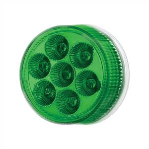 UNITED PACIFIC - UNITED PACIFIC - 35938 - LUZ FURY DOBLE REDONDA DE 7 LED DE 2" (LIQUIDACIÓN/MARCADOR) - LED ÁMBAR Y VERDE/LENTE TRANSPARENTE - Image 7