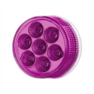 UNITED PACIFIC - UNITED PACIFIC - 35944 - LUZ FURY DOBLE REDONDA DE 7 LED DE 2" (LIQUIDACIÓN/MARCADOR) - LED ROJO Y PÚRPURA/LENTE TRANSPARENTE - Image 7