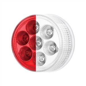 UNITED PACIFIC - UNITED PACIFIC - 35945 - LUZ FURY DOBLE REDONDA DE 7 LED DE 2" (LIQUIDACIÓN/MARCADOR) - LED ROJO Y BLANCO/LENTE TRANSPARENTE - Image 5