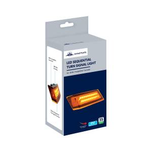 UNITED PACIFIC - UNITED PACIFIC - 36001 - LUZ DE SEÑAL DE GIRO SECUENCIAL DE 35 LED PARA FREIGHTLINER CASCADIA 2018-2024 - PASAJERO - LED ÁMBAR/LENTE ÁMBAR - Image 12