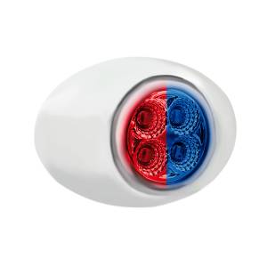 UNITED PACIFIC - UNITED PACIFIC - 36031 - LUZ FURY DOBLE DE 4 LED (LIQUIDACIÓN/MARCADOR) - LENTE ROJA Y AZUL/TRANSPARENTE - Image 5