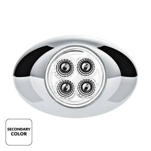 UNITED PACIFIC - UNITED PACIFIC - 36034 - LUZ FURY DOBLE DE 4 LED (LIQUIDACIÓN/MARCADOR) - LENTE ROJA Y BLANCA/TRANSPARENTE - Image 3