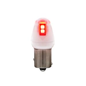 UNITED PACIFIC - 36444 - BOMBILLA DE ALTA POTENCIA 8 LED TIPO 1157 - ROJA (CAJA DE COLOR DE 2)