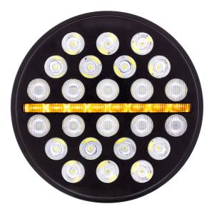 UNITED PACIFIC - UNITED PACIFIC - 36452 - ULTRALIT - LUZ CIRCULAR DE 24 LED DE ALTA POTENCIA CON BARRA DE LUCES DE POSICIÓN LED DE DOBLE COLOR - Image 3