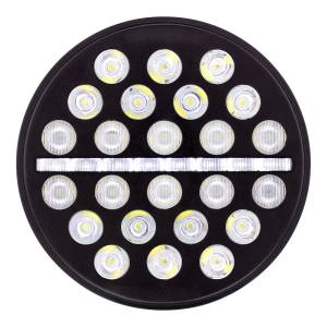 UNITED PACIFIC - UNITED PACIFIC - 36452 - ULTRALIT - LUZ CIRCULAR DE 24 LED DE ALTA POTENCIA CON BARRA DE LUCES DE POSICIÓN LED DE DOBLE COLOR - Image 4