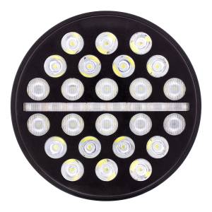 UNITED PACIFIC - UNITED PACIFIC - 36452 - ULTRALIT - LUZ CIRCULAR DE 24 LED DE ALTA POTENCIA CON BARRA DE LUCES DE POSICIÓN LED DE DOBLE COLOR - Image 5