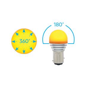 UNITED PACIFIC - UNITED PACIFIC - 36469 - BOMBILLA LED 1157 DE ALTA POTENCIA - ÁMBAR - Image 5