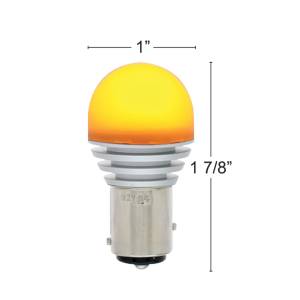UNITED PACIFIC - UNITED PACIFIC - 36469 - BOMBILLA LED 1157 DE ALTA POTENCIA - ÁMBAR - Image 6