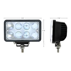 UNITED PACIFIC - UNITED PACIFIC - 36508 - LUZ DE TRABAJO RECTANGULAR LED DE ALTA POTENCIA CON LENTE PROYECTOR - Image 5