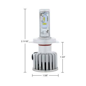 UNITED PACIFIC - UNITED PACIFIC - 36512 - BOMBILLA LED H4 DE ALTA POTENCIA CON VENTILADOR - Image 5