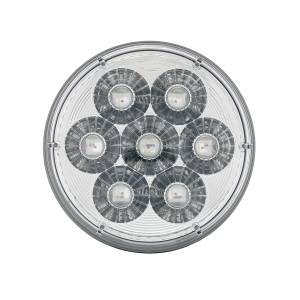 UNITED PACIFIC - UNITED PACIFIC - 36529 - LUZ FURY DOBLE REDONDA DE 14 LED DE 4" (PARADA, GIRO Y COLA) - LED ROJO Y AZUL/LENTE TRANSPARENTE - Image 4
