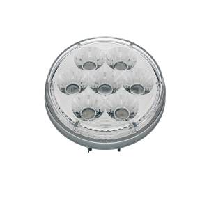 UNITED PACIFIC - UNITED PACIFIC - 36529 - LUZ FURY DOBLE REDONDA DE 14 LED DE 4" (PARADA, GIRO Y COLA) - LED ROJO Y AZUL/LENTE TRANSPARENTE - Image 5