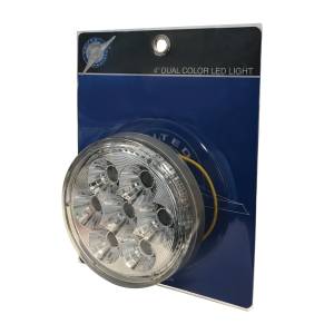 UNITED PACIFIC - UNITED PACIFIC - 36530 - LUZ FURY DOBLE REDONDA DE 14 LED DE 4" (PARADA, GIRO Y COLA) - LED ROJO Y BLANCO/LENTE TRANSPARENTE - Image 8