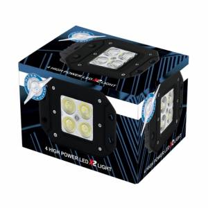 UNITED PACIFIC - UNITED PACIFIC - 36536 - 4 LUZ DE TRABAJO LED DE ALTA POTENCIA CON MONTAJE EN BRIDA - LUZ FOCO - Image 5