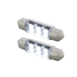 UNITED PACIFIC - UNITED PACIFIC - 36594 - BOMBILLA DE LUZ DE DOMO 6418/6461-36MM MICRO LED DE ALTA POTENCIA 6 SMD - BLANCO (PAQUETE DE 2) - Image 3