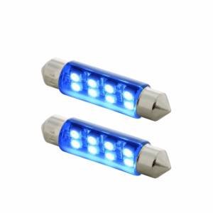 UNITED PACIFIC - UNITED PACIFIC - 36596 - BOMBILLA DE LUZ DE DOMO 211-2 MICRO LED DE ALTA POTENCIA 8 SMD - AZUL (PAQUETE DE 2) - Image 3