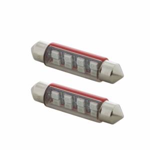 UNITED PACIFIC - UNITED PACIFIC - 36597 - BOMBILLA DE LUZ DE DOMO 211-2 MICRO LED DE ALTA POTENCIA 8 SMD - ROJA (PAQUETE DE 2) - Image 4