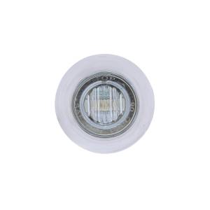 UNITED PACIFIC - UNITED PACIFIC - 36603 - MINI LUZ AUXILIAR/UTILIDAD DE 3/4" DE DOBLE FUNCIÓN DE 3 LED CON BISEL Y ARANDELA - LED ROJO/LENTE TRANSPARENTE - Image 2