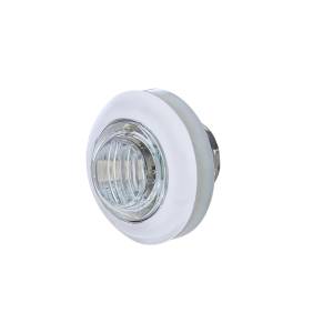 UNITED PACIFIC - UNITED PACIFIC - 36603 - MINI LUZ AUXILIAR/UTILIDAD DE 3/4" DE DOBLE FUNCIÓN DE 3 LED CON BISEL Y ARANDELA - LED ROJO/LENTE TRANSPARENTE - Image 3