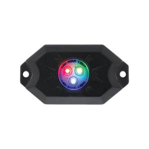 UNITED PACIFIC - UNITED PACIFIC - 36604 - KIT DE 4 PIEZAS DE LUZ DE ROCA LED RGB MULTICOLOR DE 500 LÚMENES - Image 2