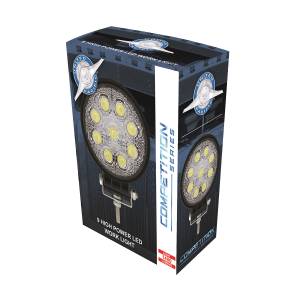 UNITED PACIFIC - UNITED PACIFIC - 36617 - 9 LUZ DE TRABAJO "COMPETITION SERIES" REDONDA DE 4-1/2" LED DE ALTA POTENCIA - PUNTO - Image 2
