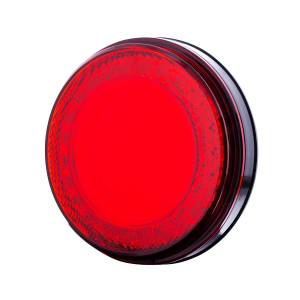 UNITED PACIFIC - UNITED PACIFIC - 36652 - LUZ DE ESPEJO REDONDA DE 24 LED DE 4" (PARADA, GIRO Y TRASERA) - LED ROJO/LEENTE ROJA - Image 4