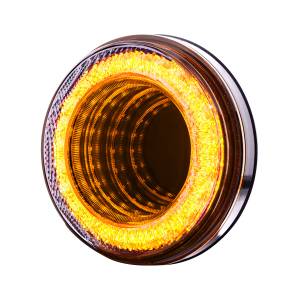 UNITED PACIFIC - UNITED PACIFIC - 36655 - LUZ ESPEJOS DE 24 LED DE 4" (SEÑAL DE GIRO) - LED ÁMBAR/LENTE TRANSPARENTE - Image 3