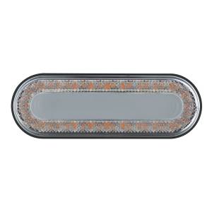 UNITED PACIFIC - UNITED PACIFIC - 36665 - LUZ DE ESPEJO OVALADA DE 24 LED DE 6" (SEÑAL DE GIRO) - LED ÁMBAR/LENTE TRANSPARENTE - Image 2