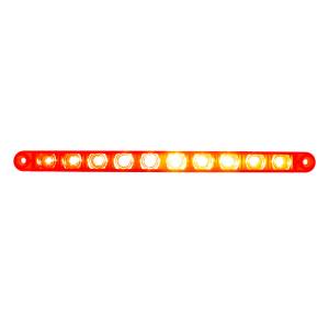 UNITED PACIFIC - UNITED PACIFIC - 36827B - BARRA DE LUCES CON FUNCIÓN DE GIRO DIVIDIDO DE 9" DE 10 LED - LED ROJO/LEENTE ROJA (A GRANEL) - Image 4