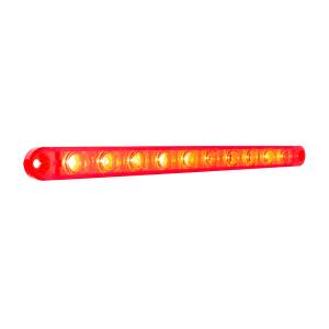 UNITED PACIFIC - UNITED PACIFIC - 36827B - BARRA DE LUCES CON FUNCIÓN DE GIRO DIVIDIDO DE 9" DE 10 LED - LED ROJO/LEENTE ROJA (A GRANEL) - Image 5