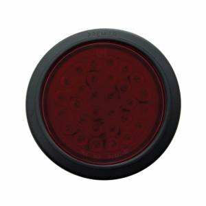 UNITED PACIFIC - UNITED PACIFIC - 36832BRK - KIT DE LUCES REDONDAS DE 30 LED DE 4" (PARADA, GIRO Y TRASERA) - LED ROJO/LENTE ROJA - Image 2