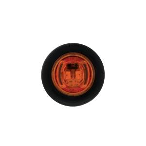 UNITED PACIFIC - UNITED PACIFIC - 36849B - MINI LUZ LED DE 3/4" (LIQUIDACIÓN/MARCADOR) CON OJAL DE GOMA - LED ÁMBAR/LENTE ÁMBAR (A GRANEL) - Image 2