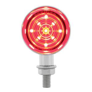 UNITED PACIFIC - 36860 - MINI LUZ BALA DE 9 LED DE DOBLE FUNCIÓN - LED ROJO/LENTE ROJA