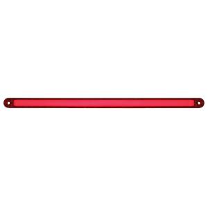 UNITED PACIFIC - 36862B - BARRA DE LUCES GLOLIGHT DE 12" DE DOBLE FUNCIÓN DE 24 LED (PARADA, GIRO Y COLA) - LED ROJO/LENTE ROJA (A GRANEL)