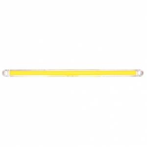 UNITED PACIFIC - 36863 - BARRA DE LUCES GLOLIGHT DE 12" DE DOBLE FUNCIÓN DE 24 LED (SEÑAL DE GIRO) - LED ÁMBAR/LENTE TRANSPARENTE (TARJETA)
