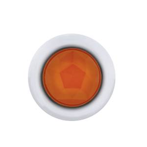 UNITED PACIFIC - UNITED PACIFIC - 36869 - MINI LUZ LED DE 3/4" DE DOBLE FUNCIÓN (LIQUIDACIÓN/MARCADOR) CON LENTE DE CRISTAL FACETADO - LED ÁMBAR/LENTE ÁMBAR - Image 4