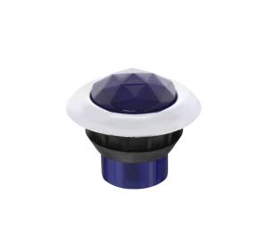 UNITED PACIFIC - UNITED PACIFIC - 36870 - MINI LUZ DE 3/4" DE DOBLE FUNCIÓN DE 3 LED (LIQUIDACIÓN/MARCADOR) CON LENTE DE CRISTAL: LED AZUL/LENTE AZUL - Image 5